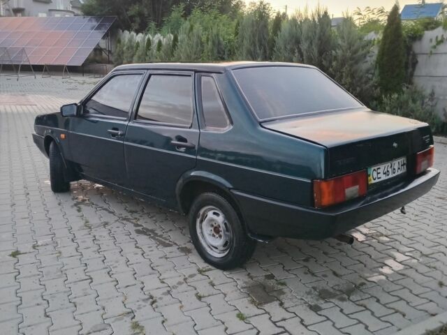 Зеленый ВАЗ 21099, объемом двигателя 1.6 л и пробегом 160 тыс. км за 1350 $, фото 2 на Automoto.ua