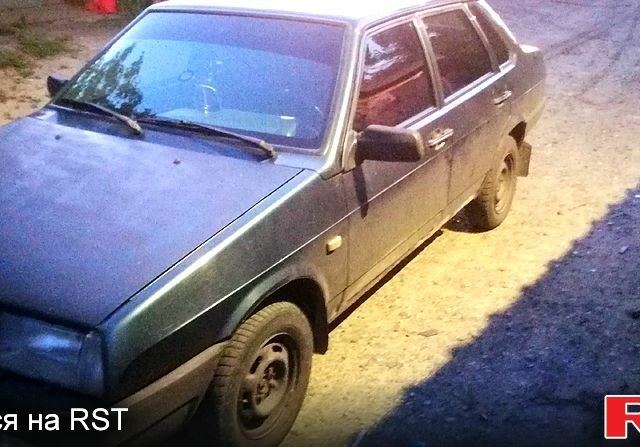 Зеленый ВАЗ 21099, объемом двигателя 1.5 л и пробегом 0 тыс. км за 1199 $, фото 1 на Automoto.ua
