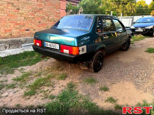 Зеленый ВАЗ 21099, объемом двигателя 1.5 л и пробегом 230 тыс. км за 1250 $, фото 2 на Automoto.ua