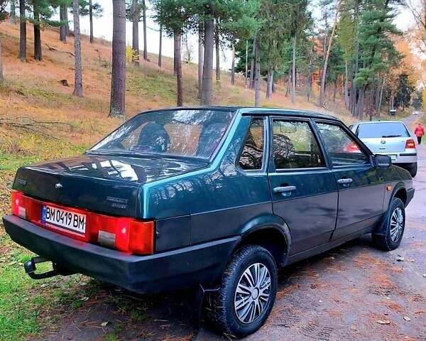 ВАЗ 21099 2005 в Тростянец на Automoto.ua Зеленый ВАЗ 21099, объемом двигателя 1.5 л и пробегом 199 тыс. км за 1800 $, фото 14 на Automoto.ua