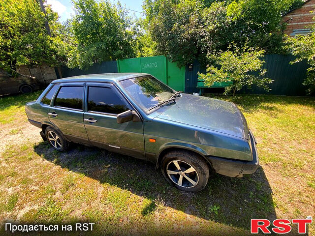 Зелений ВАЗ 21099, об'ємом двигуна 1.5 л та пробігом 169 тис. км за 1650 $, фото 1 на Automoto.ua