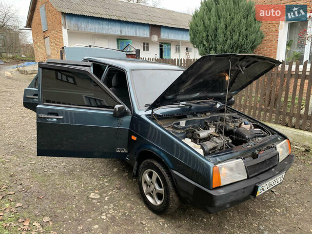 Зеленый ВАЗ 21099, объемом двигателя 1.6 л и пробегом 155 тыс. км за 1950 $, фото 21 на Automoto.ua