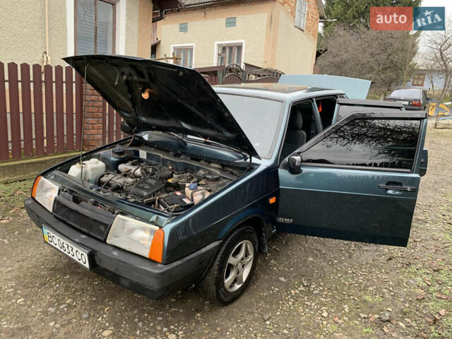 Зеленый ВАЗ 21099, объемом двигателя 1.6 л и пробегом 155 тыс. км за 1950 $, фото 20 на Automoto.ua