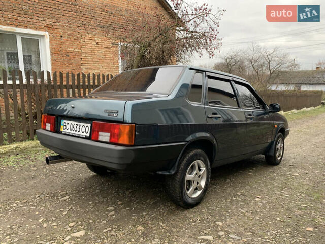 Зеленый ВАЗ 21099, объемом двигателя 1.6 л и пробегом 155 тыс. км за 1950 $, фото 7 на Automoto.ua