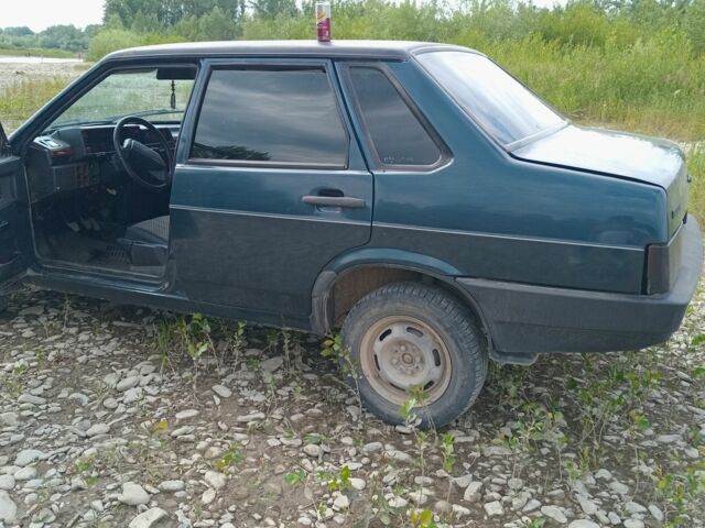 Зеленый ВАЗ 21099, объемом двигателя 5 л и пробегом 105 тыс. км за 1350 $, фото 2 на Automoto.ua