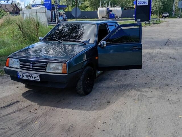 Зеленый ВАЗ 21099, объемом двигателя 1.5 л и пробегом 160 тыс. км за 2248 $, фото 4 на Automoto.ua