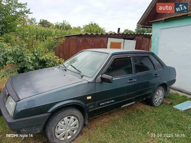 Зеленый ВАЗ 21099, объемом двигателя 1.5 л и пробегом 250 тыс. км за 1000 $, фото 7 на Automoto.ua
