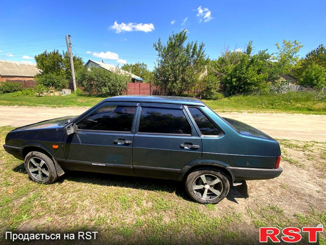 Зелений ВАЗ 21099, об'ємом двигуна 1.5 л та пробігом 169 тис. км за 1650 $, фото 2 на Automoto.ua