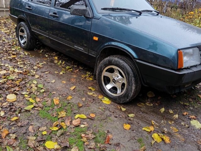 ВАЗ 21099 2005 в Новгород-Северском на Automoto.ua Зеленый ВАЗ 21099, объемом двигателя 1.5 л и пробегом 183 тыс. км за 2000 $, фото 4 на Automoto.ua
