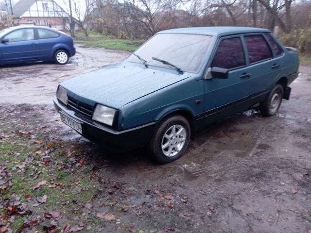 Зелений ВАЗ 21099, об'ємом двигуна 0 л та пробігом 123 тис. км за 800 $, фото 1 на Automoto.ua