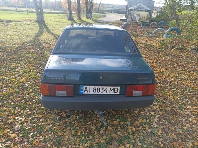 ВАЗ 21099 2005 в Белой Церкве на Automoto.ua Зеленый ВАЗ 21099, объемом двигателя 1.5 л и пробегом 1 тыс. км за 1650 $, фото 9 на Automoto.ua