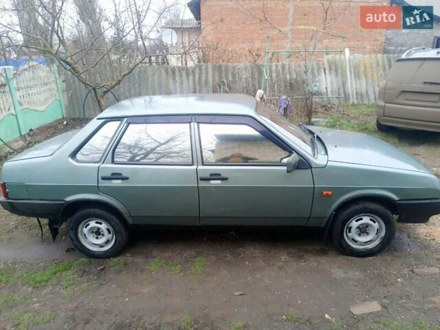 Зеленый ВАЗ 21099, объемом двигателя 1.5 л и пробегом 287 тыс. км за 1850 $, фото 4 на Automoto.ua