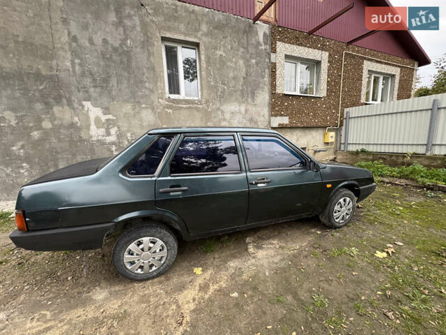 Зелений ВАЗ 21099, об'ємом двигуна 1.5 л та пробігом 217 тис. км за 1500 $, фото 6 на Automoto.ua