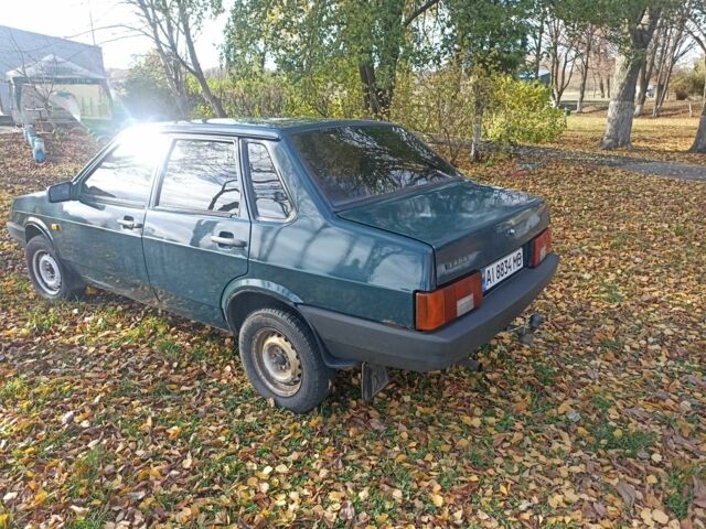 ВАЗ 21099 2005 в Белой Церкве на Automoto.ua Зеленый ВАЗ 21099, объемом двигателя 1.5 л и пробегом 1 тыс. км за 1650 $, фото 10 на Automoto.ua