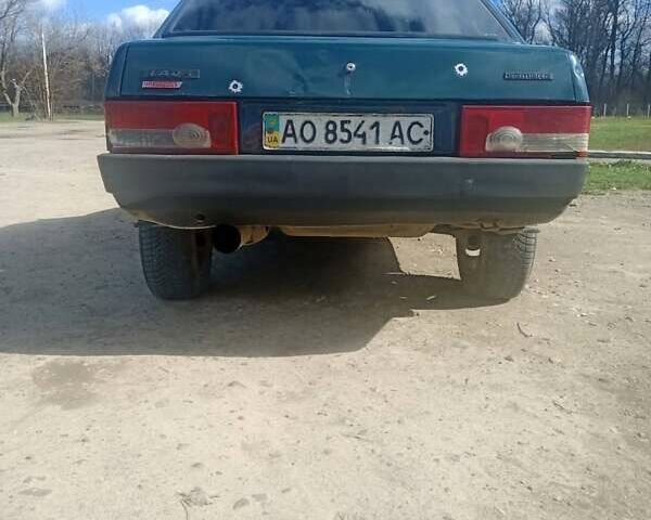 Зеленый ВАЗ 21099, объемом двигателя 1.5 л и пробегом 232 тыс. км за 750 $, фото 7 на Automoto.ua