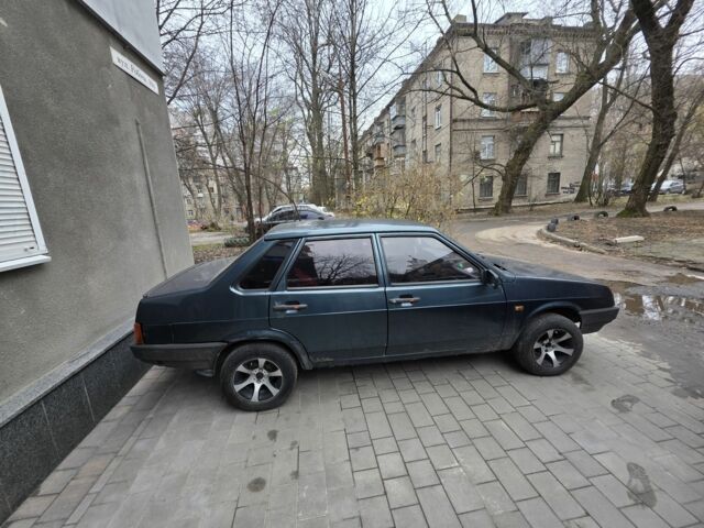 Зеленый ВАЗ 21099, объемом двигателя 0 л и пробегом 230 тыс. км за 900 $, фото 1 на Automoto.ua