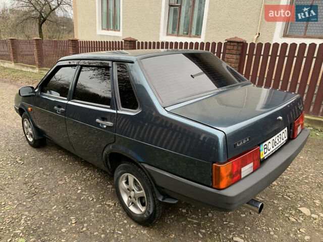 Зеленый ВАЗ 21099, объемом двигателя 1.6 л и пробегом 155 тыс. км за 1950 $, фото 8 на Automoto.ua