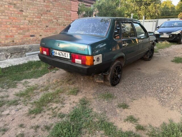 Зеленый ВАЗ 21099, объемом двигателя 1.5 л и пробегом 230 тыс. км за 1300 $, фото 3 на Automoto.ua