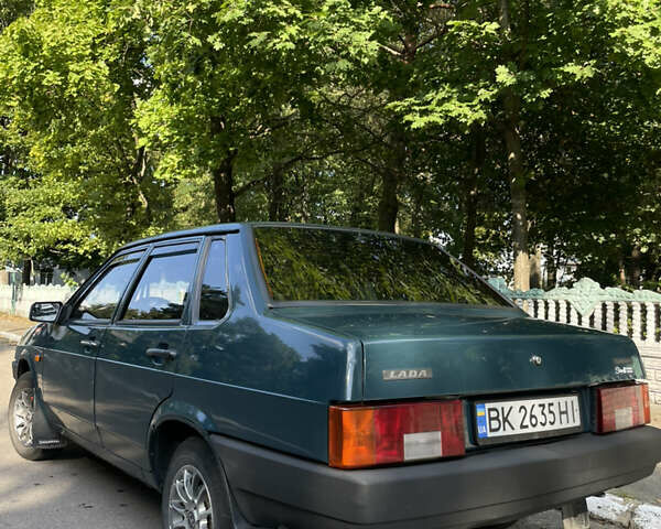 Зеленый ВАЗ 21099, объемом двигателя 1.6 л и пробегом 110 тыс. км за 1750 $, фото 3 на Automoto.ua