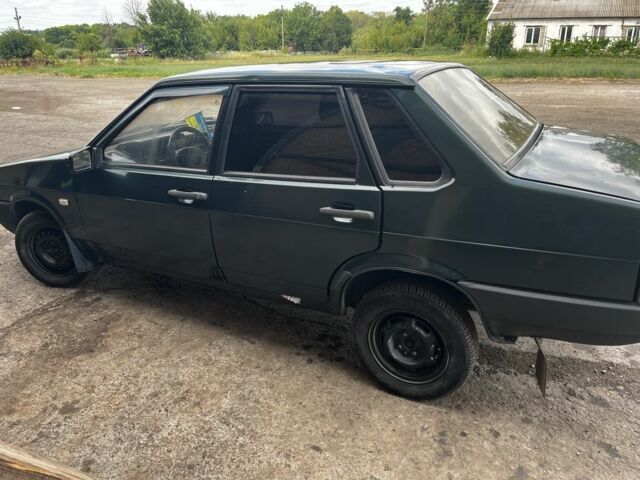 Зеленый ВАЗ 21099, объемом двигателя 0 л и пробегом 3 тыс. км за 1300 $, фото 4 на Automoto.ua