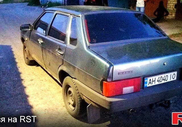 Зеленый ВАЗ 21099, объемом двигателя 1.5 л и пробегом 0 тыс. км за 1199 $, фото 2 на Automoto.ua