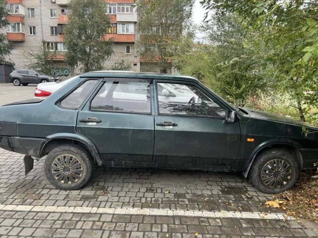 Зелений ВАЗ 21099, об'ємом двигуна 10 л та пробігом 200 тис. км за 845 $, фото 3 на Automoto.ua