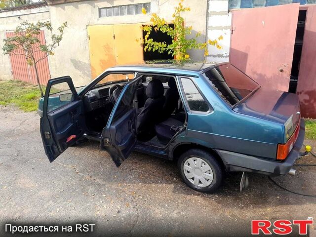 Зеленый ВАЗ 21099, объемом двигателя 1.5 л и пробегом 139 тыс. км за 1800 $, фото 1 на Automoto.ua