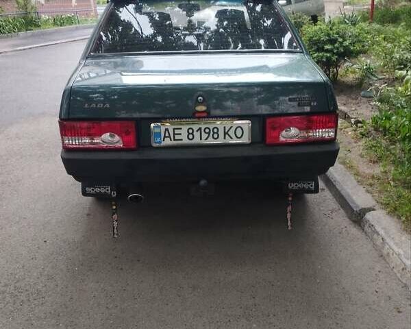 Зеленый ВАЗ 21099, объемом двигателя 1.5 л и пробегом 190 тыс. км за 2300 $, фото 2 на Automoto.ua