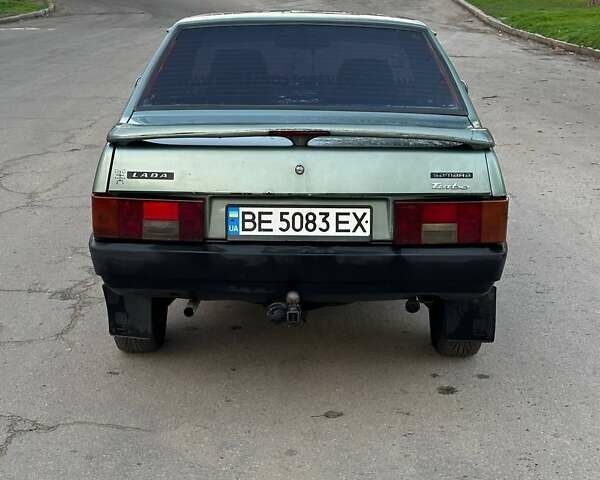 Зеленый ВАЗ 21099, объемом двигателя 1.5 л и пробегом 275 тыс. км за 2000 $, фото 14 на Automoto.ua