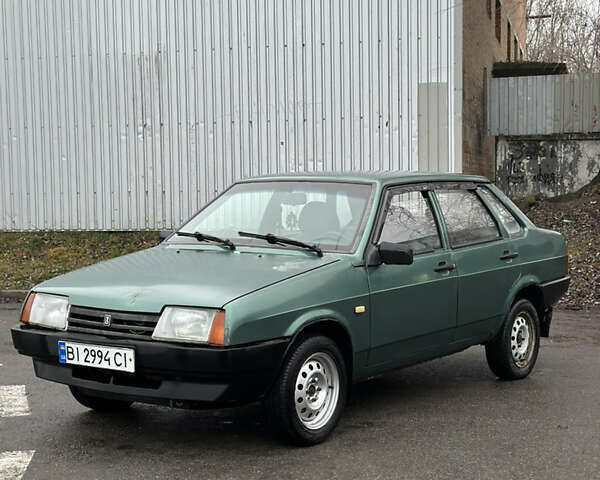 Зелений ВАЗ 21099, об'ємом двигуна 1.5 л та пробігом 260 тис. км за 1300 $, фото 5 на Automoto.ua