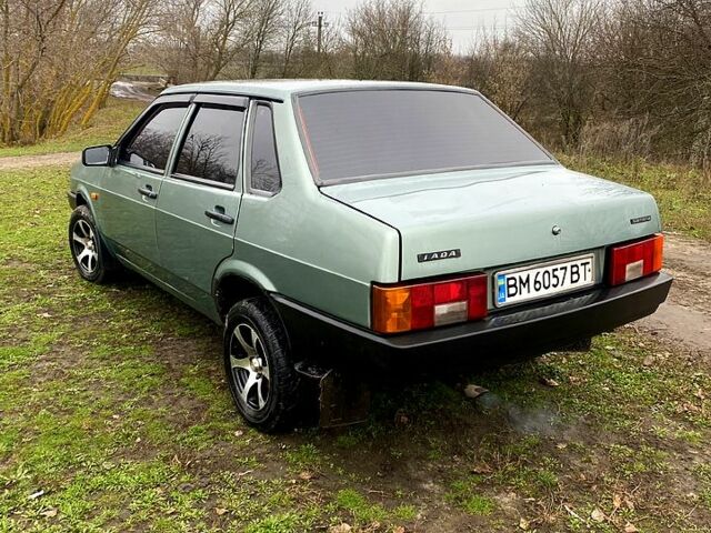 Зеленый ВАЗ 21099, объемом двигателя 1.5 л и пробегом 0 тыс. км за 2000 $, фото 2 на Automoto.ua