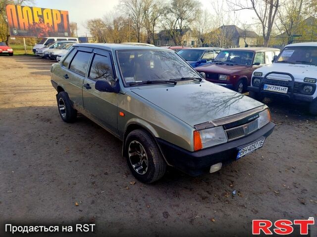 Зеленый ВАЗ 21099, объемом двигателя 1.5 л и пробегом 150 тыс. км за 2200 $, фото 6 на Automoto.ua