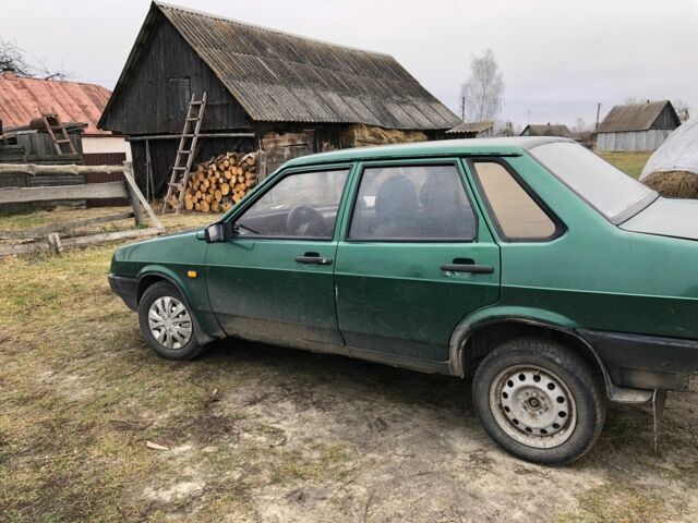 Зеленый ВАЗ 21099, объемом двигателя 1.5 л и пробегом 1 тыс. км за 1000 $, фото 3 на Automoto.ua