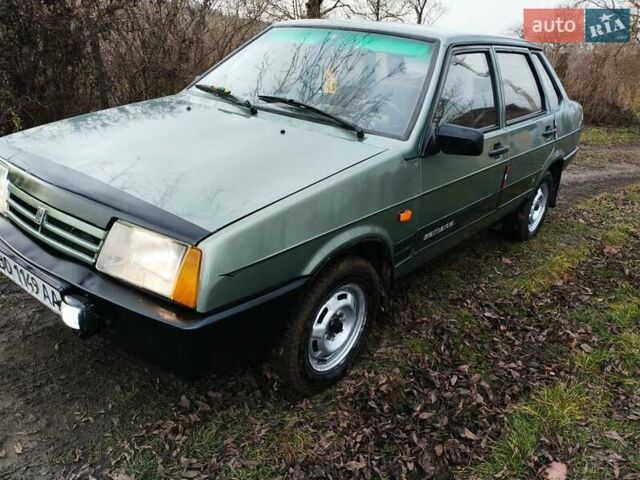 Зелений ВАЗ 21099, об'ємом двигуна 1.5 л та пробігом 200 тис. км за 1650 $, фото 19 на Automoto.ua