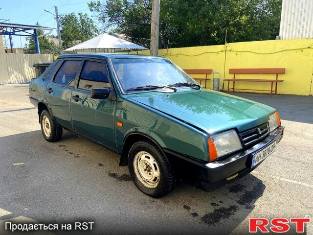 Зелений ВАЗ 21099, об'ємом двигуна 1.5 л та пробігом 205 тис. км за 600 $, фото 1 на Automoto.ua