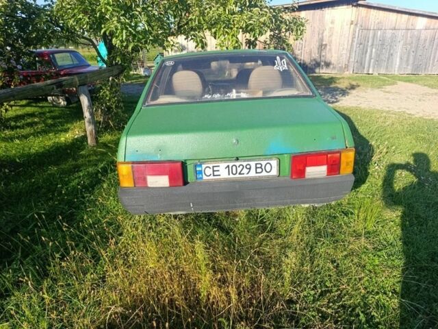 Зеленый ВАЗ 21099, объемом двигателя 1.5 л и пробегом 2 тыс. км за 500 $, фото 1 на Automoto.ua