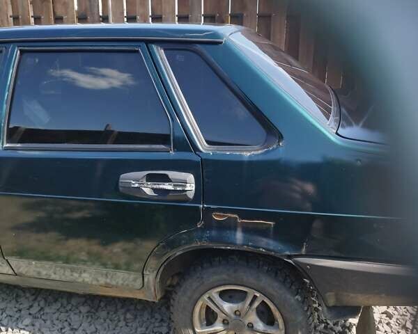 Зеленый ВАЗ 21099, объемом двигателя 1.5 л и пробегом 340 тыс. км за 999 $, фото 3 на Automoto.ua