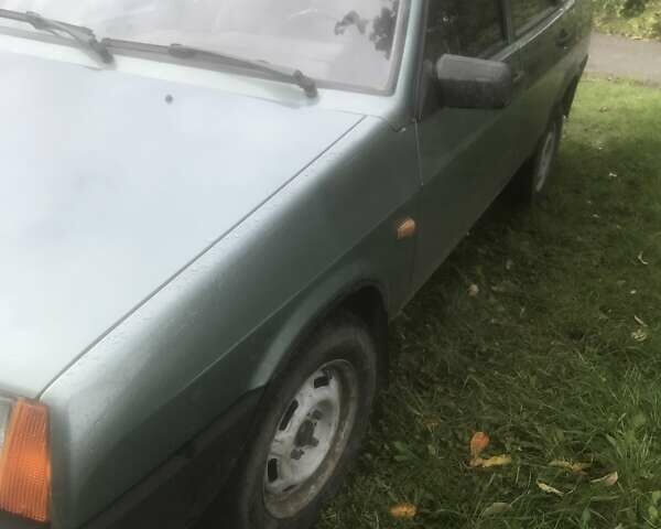 Зеленый ВАЗ 21099, объемом двигателя 1.5 л и пробегом 287 тыс. км за 2500 $, фото 3 на Automoto.ua