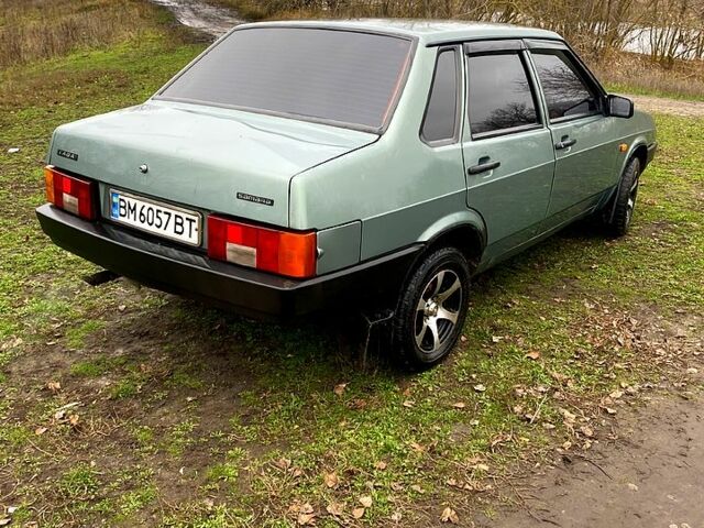 Зеленый ВАЗ 21099, объемом двигателя 1.5 л и пробегом 0 тыс. км за 2000 $, фото 1 на Automoto.ua