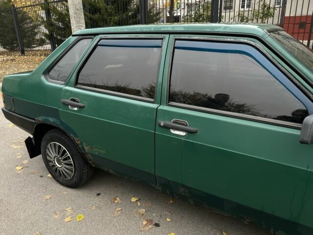 Зелений ВАЗ 21099, об'ємом двигуна 1.5 л та пробігом 170 тис. км за 1100 $, фото 4 на Automoto.ua