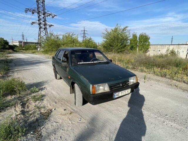 Зелений ВАЗ 21099, об'ємом двигуна 1.5 л та пробігом 150 тис. км за 1350 $, фото 1 на Automoto.ua