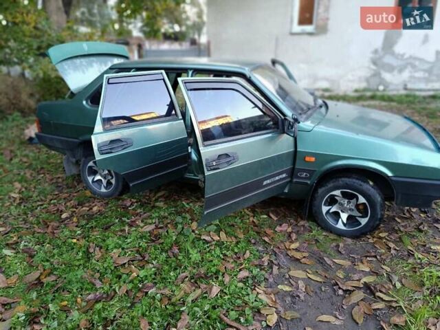 Зелений ВАЗ 21099, об'ємом двигуна 1.5 л та пробігом 163 тис. км за 1400 $, фото 18 на Automoto.ua