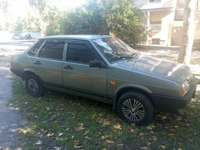 Зеленый ВАЗ 21099, объемом двигателя 0 л и пробегом 999 тыс. км за 1700 $, фото 1 на Automoto.ua