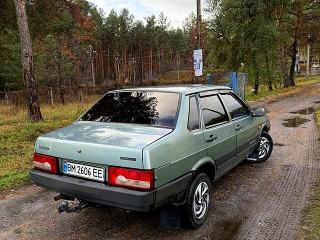 Зеленый ВАЗ 21099, объемом двигателя 1.5 л и пробегом 250 тыс. км за 1700 $, фото 5 на Automoto.ua