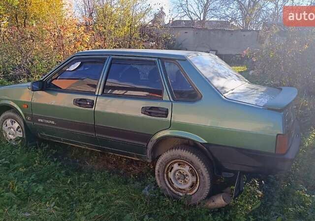 Зелений ВАЗ 21099, об'ємом двигуна 1.5 л та пробігом 163 тис. км за 1400 $, фото 2 на Automoto.ua