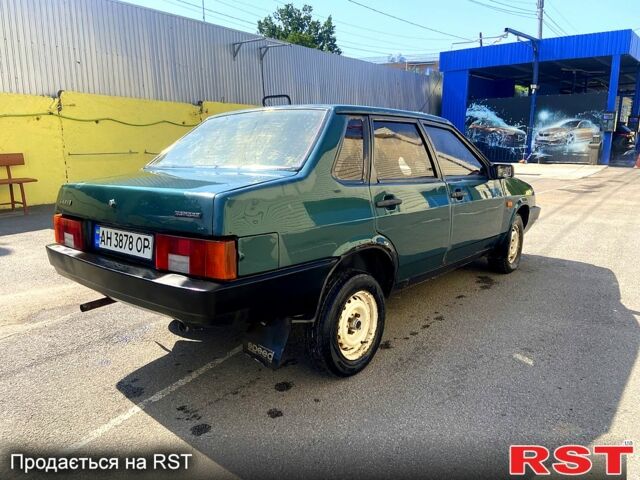 Зелений ВАЗ 21099, об'ємом двигуна 1.5 л та пробігом 205 тис. км за 600 $, фото 2 на Automoto.ua