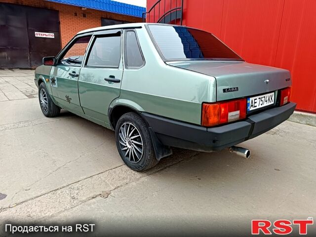 Зеленый ВАЗ 21099, объемом двигателя 1.5 л и пробегом 116 тыс. км за 1399 $, фото 1 на Automoto.ua