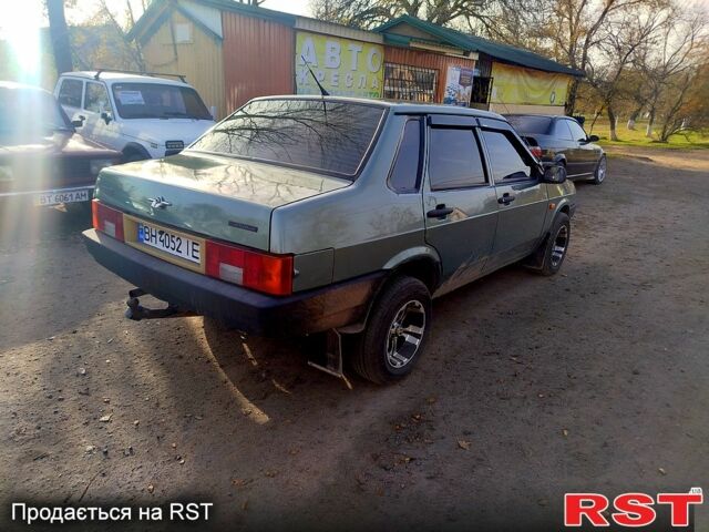 Зеленый ВАЗ 21099, объемом двигателя 1.5 л и пробегом 150 тыс. км за 2200 $, фото 5 на Automoto.ua