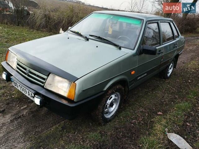 Зелений ВАЗ 21099, об'ємом двигуна 1.5 л та пробігом 200 тис. км за 1650 $, фото 2 на Automoto.ua