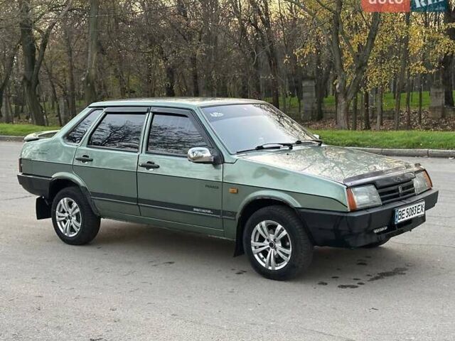 Зеленый ВАЗ 21099, объемом двигателя 1.5 л и пробегом 275 тыс. км за 2000 $, фото 7 на Automoto.ua